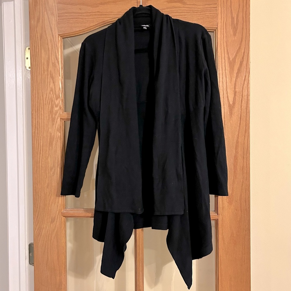 RAFAELLA Black Cardigan